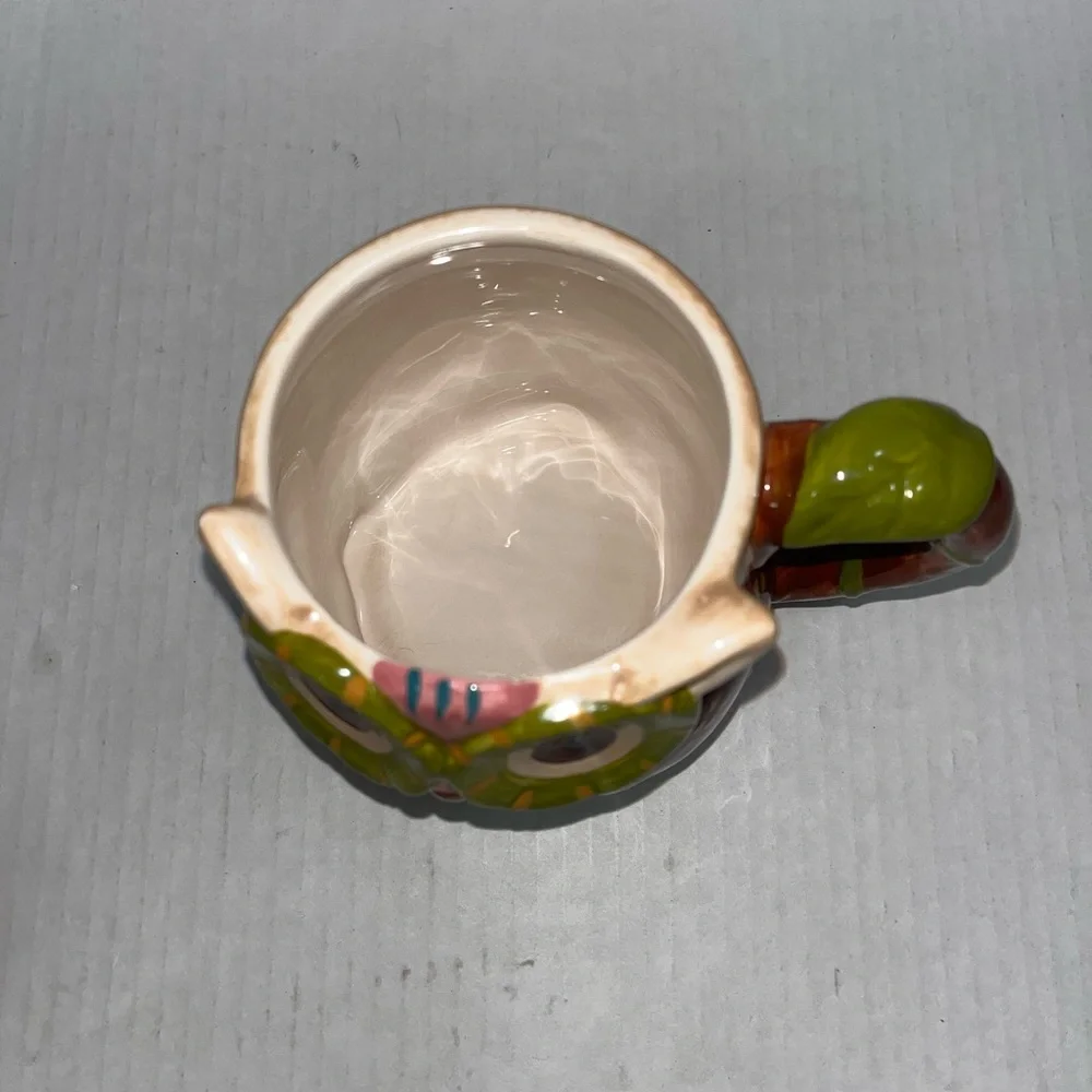 Owl Mug Pier 1 Imports Olli The Owl Large 3D Hand-Painted Mug 16 oz Coffee Mug